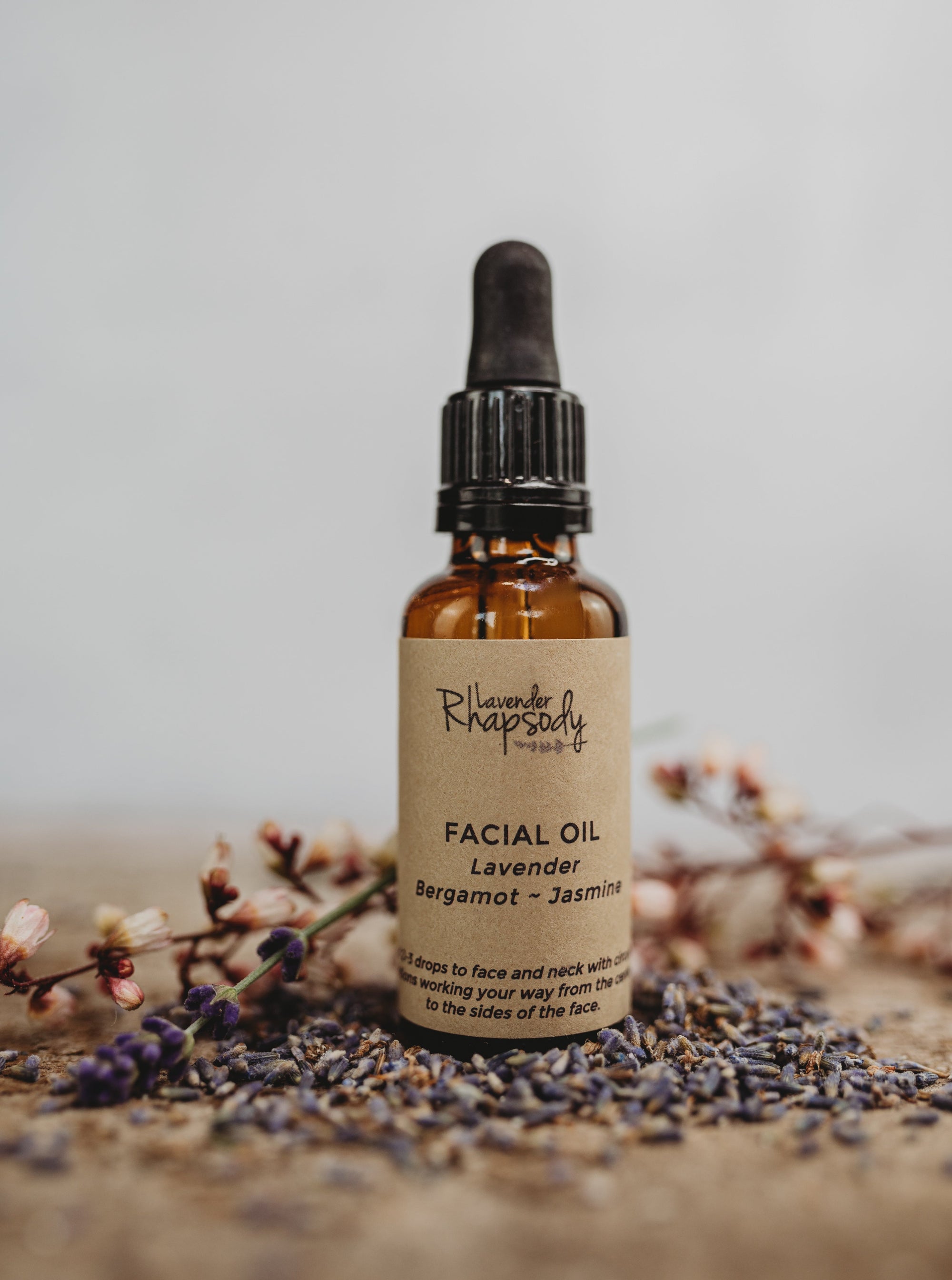 Lavender Bergamot & Jasmine Facial Oil