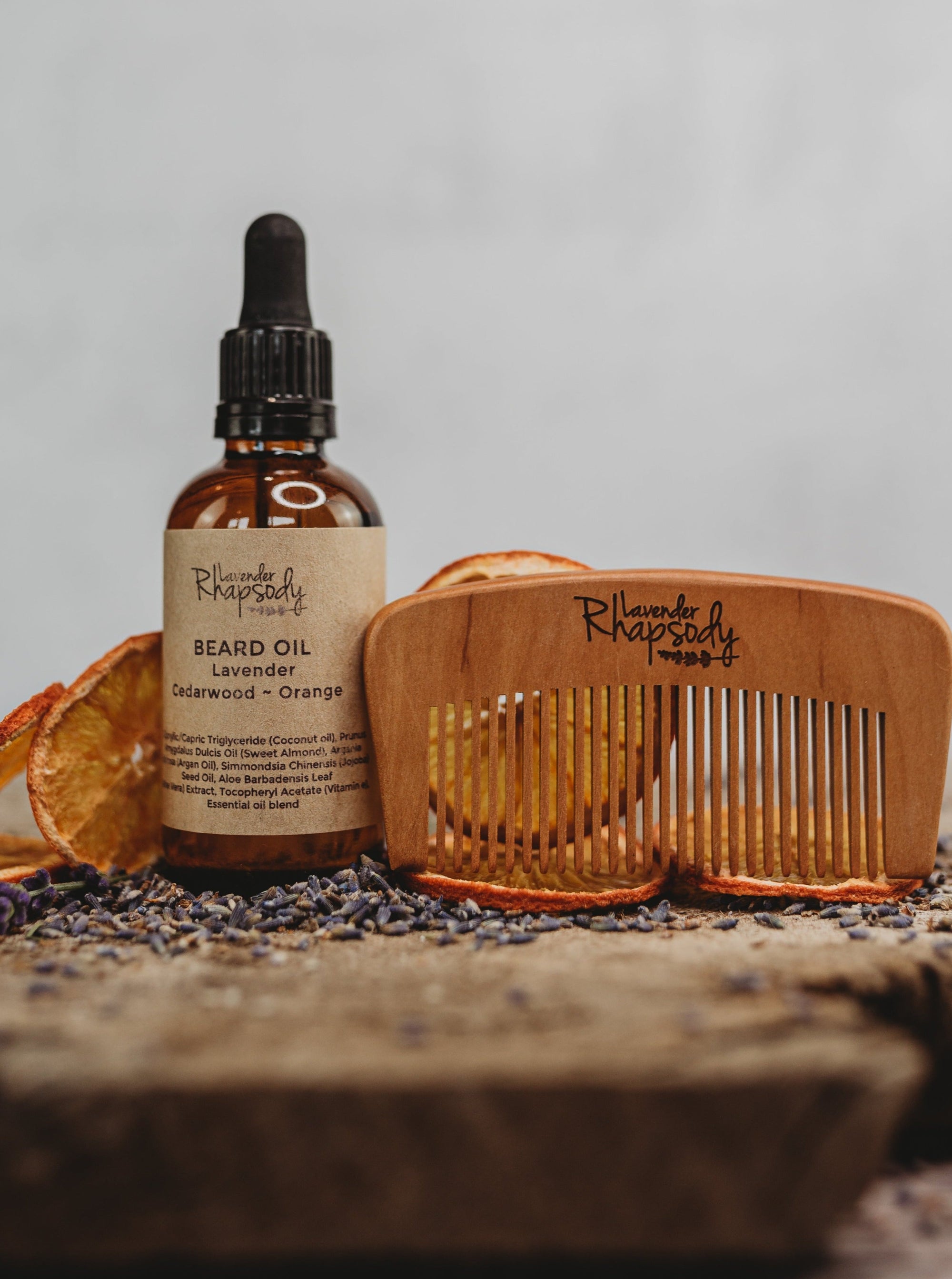 Beard Oil & Comb Set