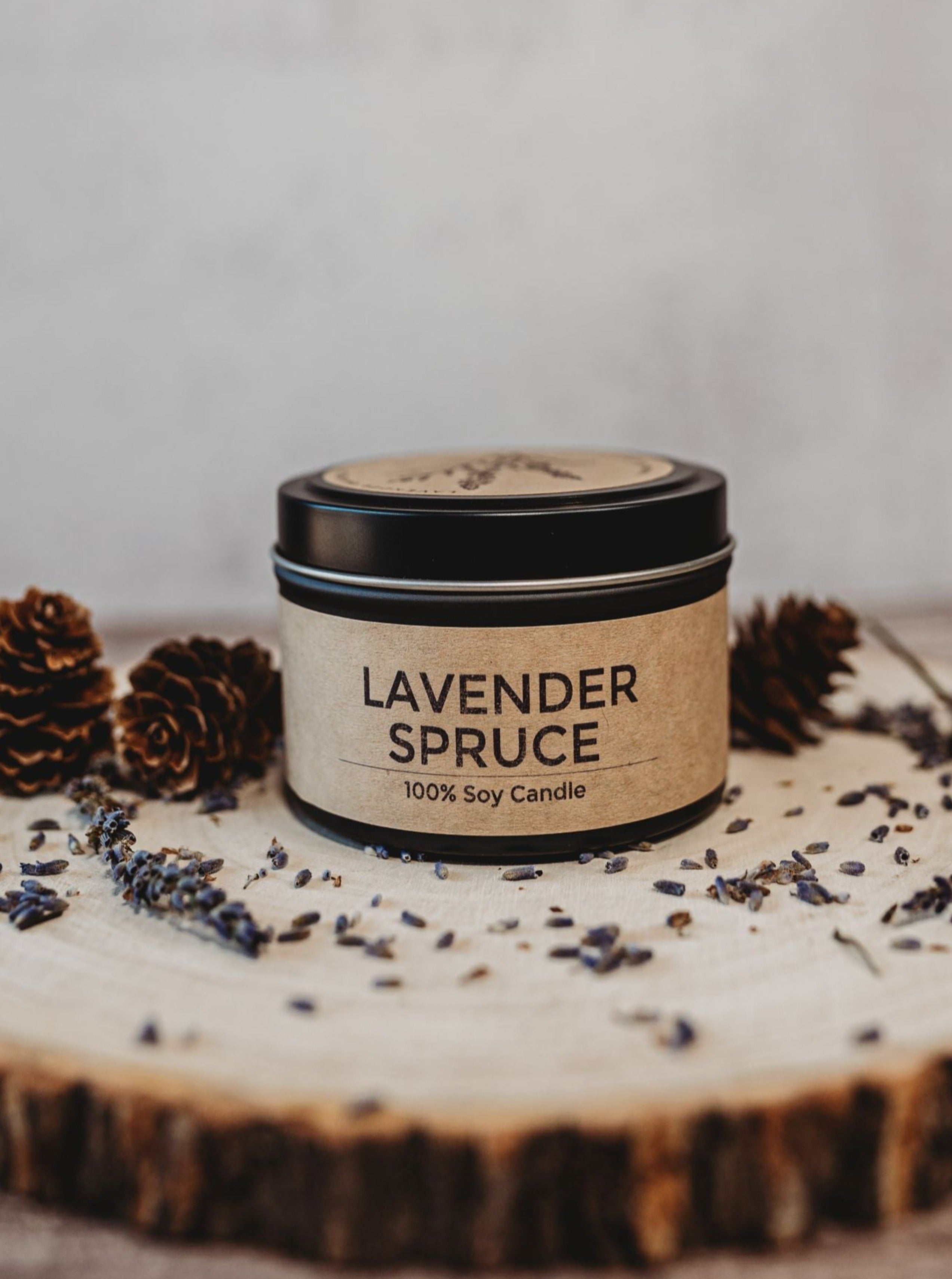 Lavender Soy Candle Tins